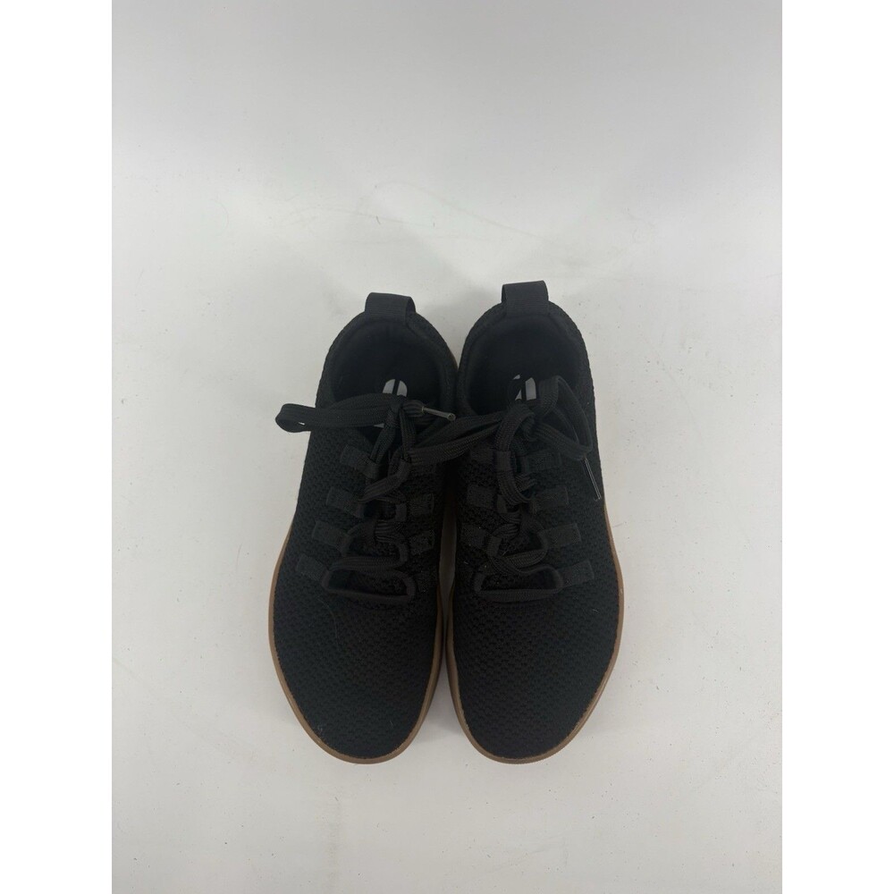 NOBULL Rec Trainer Black Knit Gum Sole Sneakers Women’s 6.5 - Picture 4 of 6